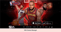 Desktop Screenshot of nbageneralmanagerthegame.com